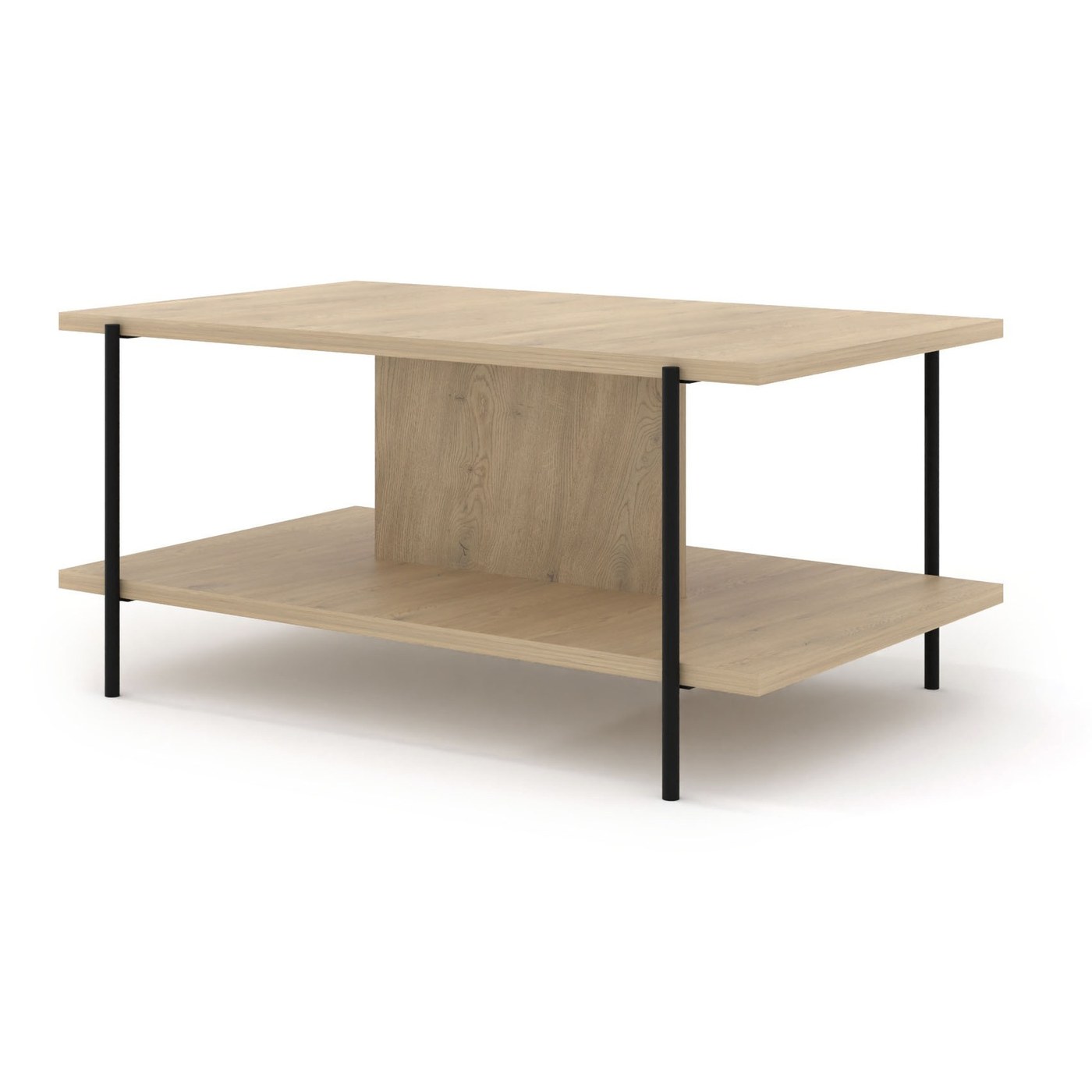 Table basse Dragonfly 110 cm - chêne cremona