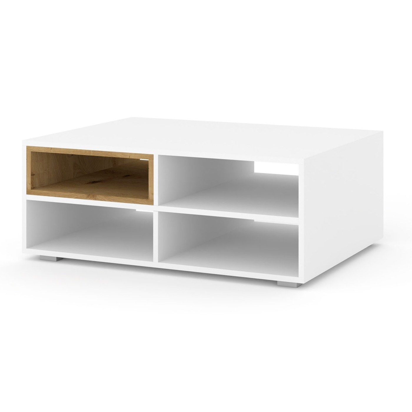 Table basse Anette 94 cm - blanc mat