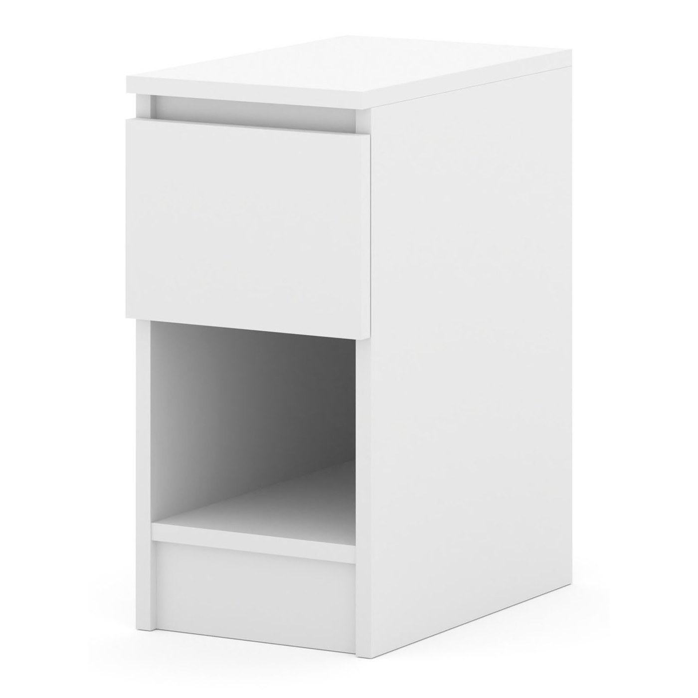 Table de chevet Maja 25 cm - blanc mat