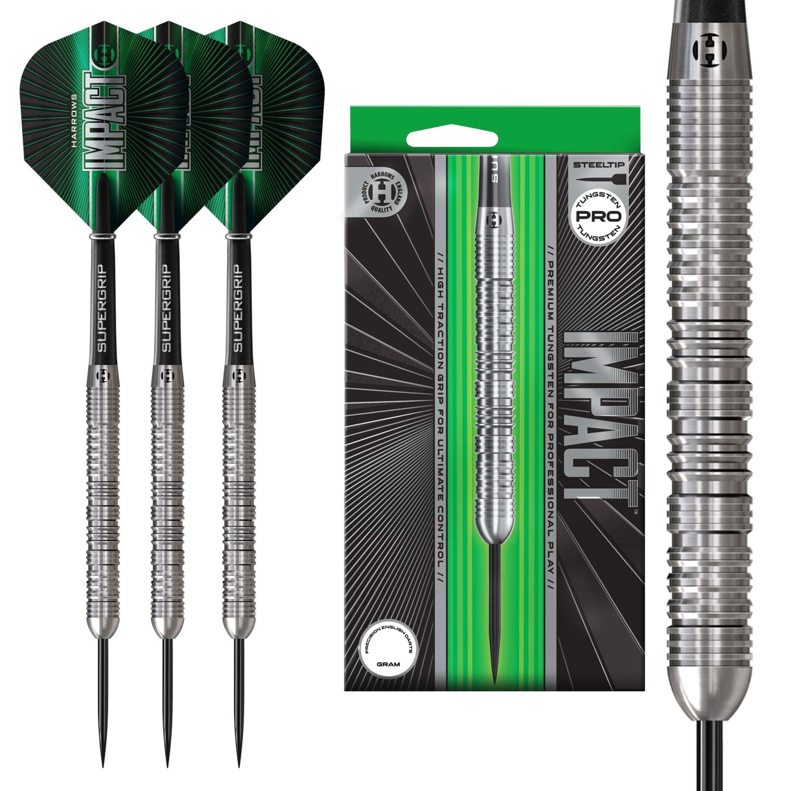 Harrows Fléchettes Impact Fléchette pointe acier 25g