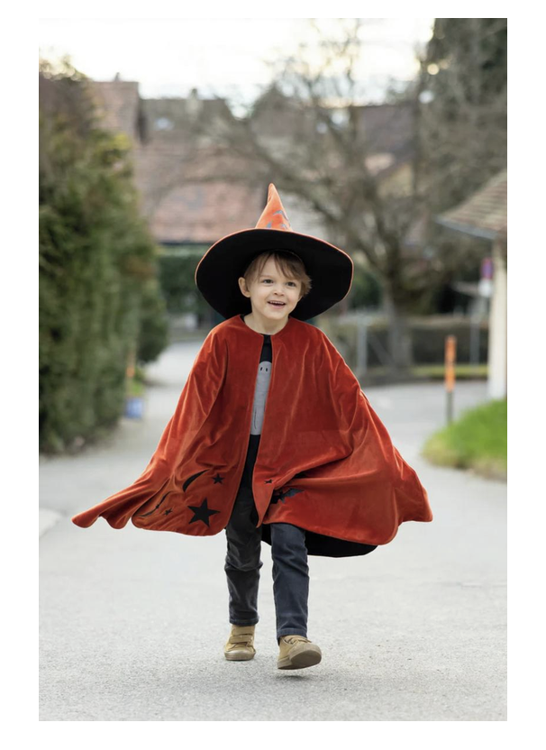Cape avec chapeau braises d automne - 4/6 ans - Great Pretenders
