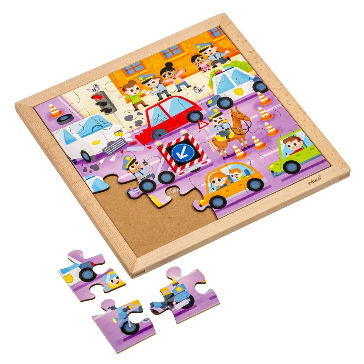 Educo Services d'urgence - police — 25 pièces de puzzle