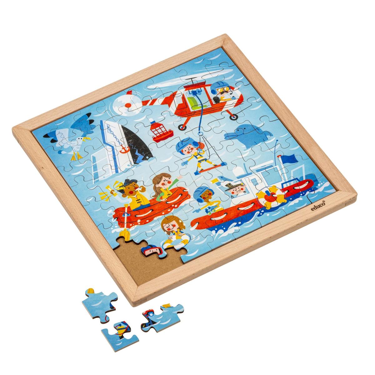 Educo Services d'urgence - garde côtière — 64 pièces de puzzle