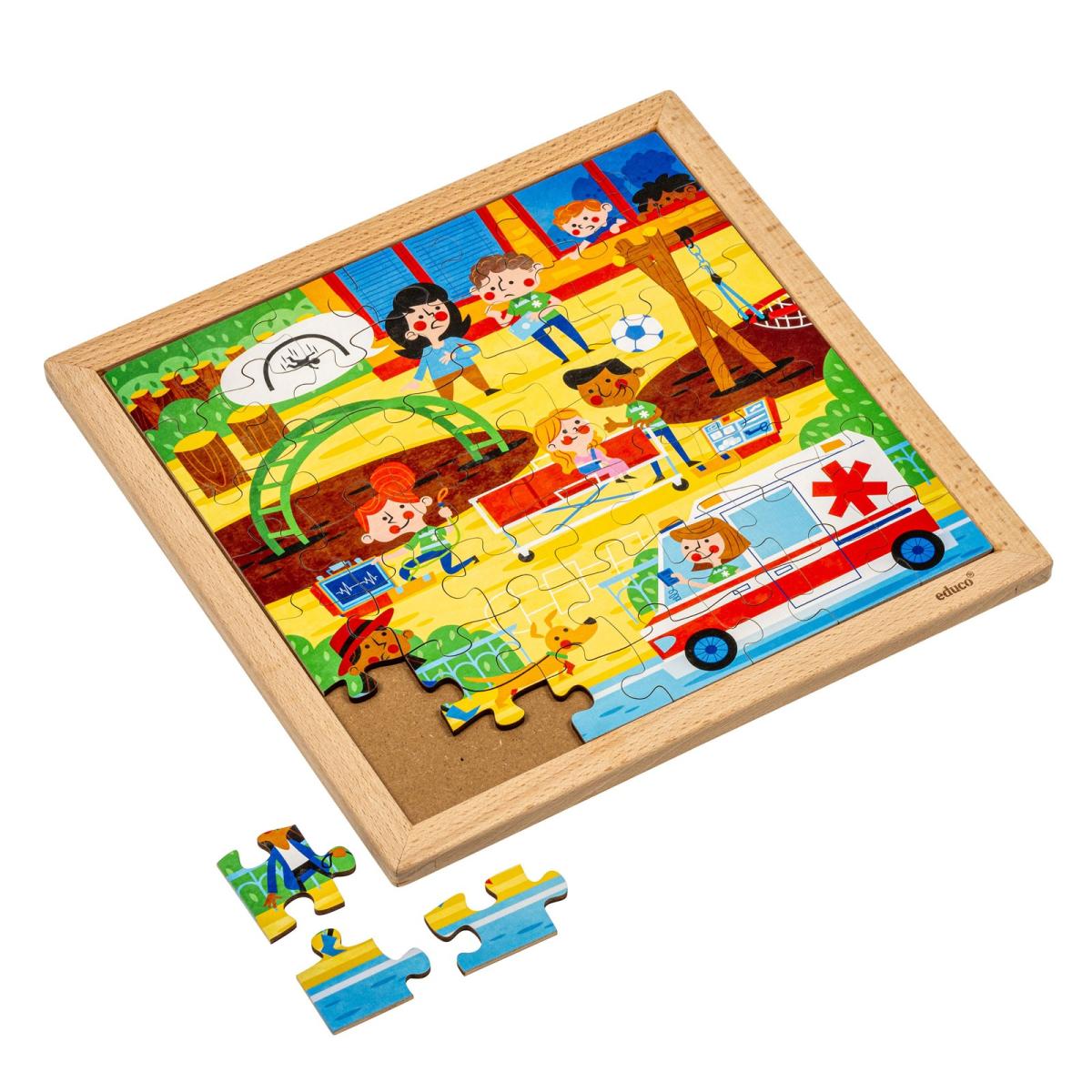 Educo Services d'urgence - ambulance — 49 pièces de puzzle