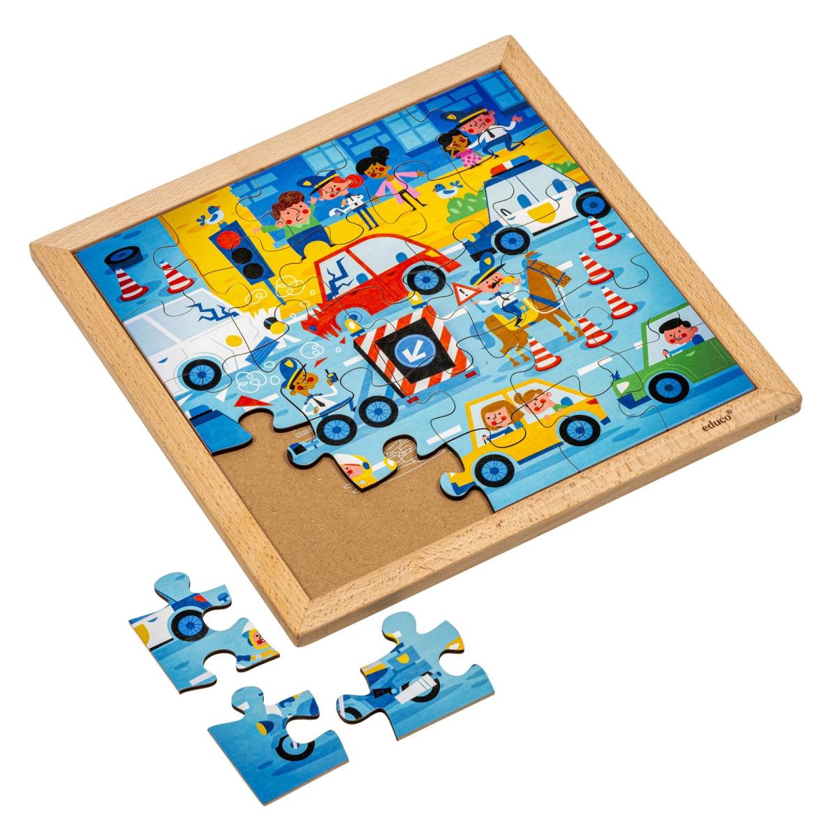 Educo Services d'urgence - police — 25 pièces de puzzle