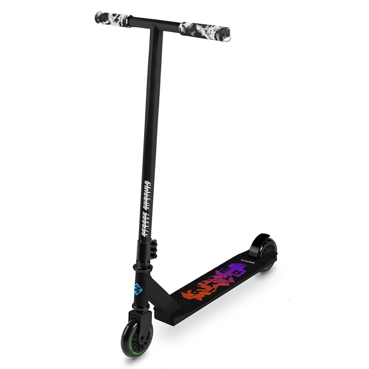 Trottinette Street Surfing trickster black gum