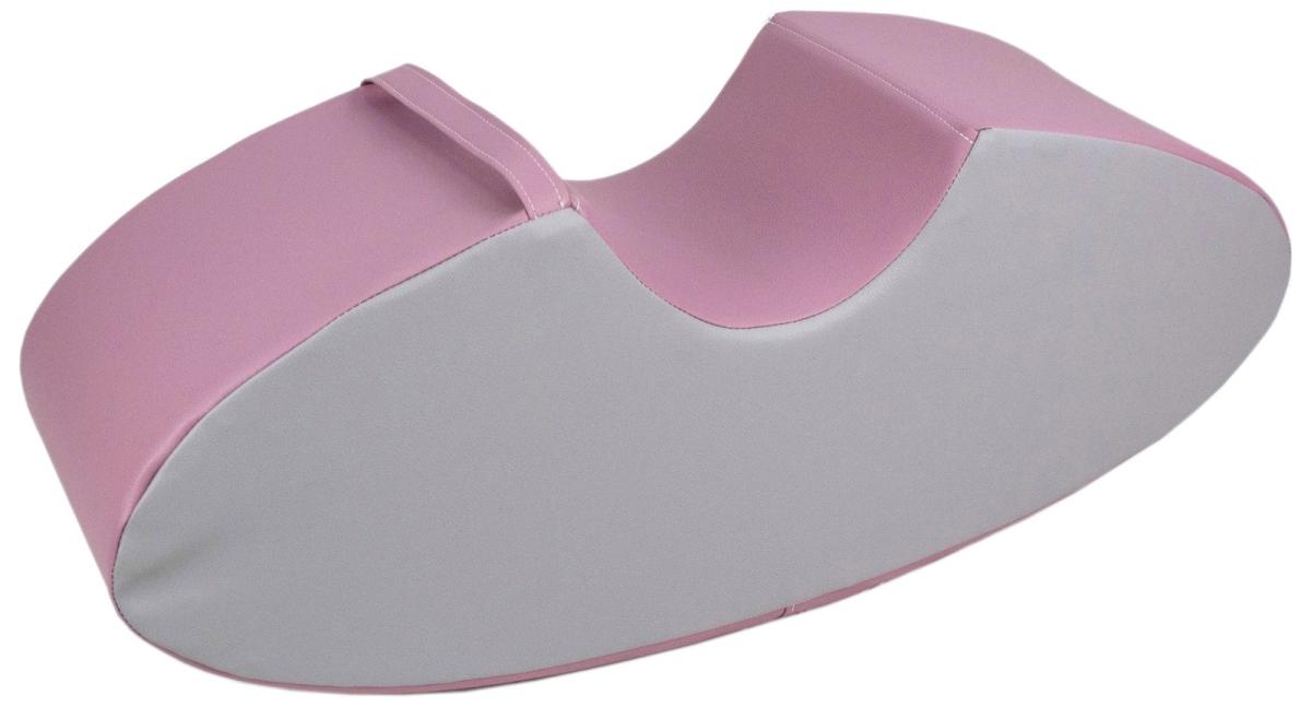 Velinda Balancelle à bascule Bean Rocker — blanc, gris, violet