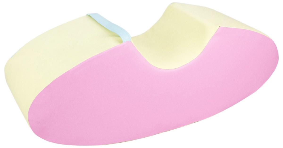 Velinda Balancelle à bascule Bean Rocker — rose, bleu, jaune (pastel)
