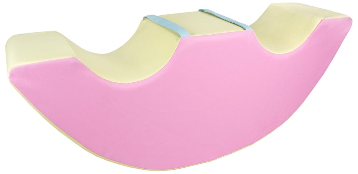 Velinda Balancelle à bascule Bean Rocker Duo — rose, bleu, jaune (pastel)