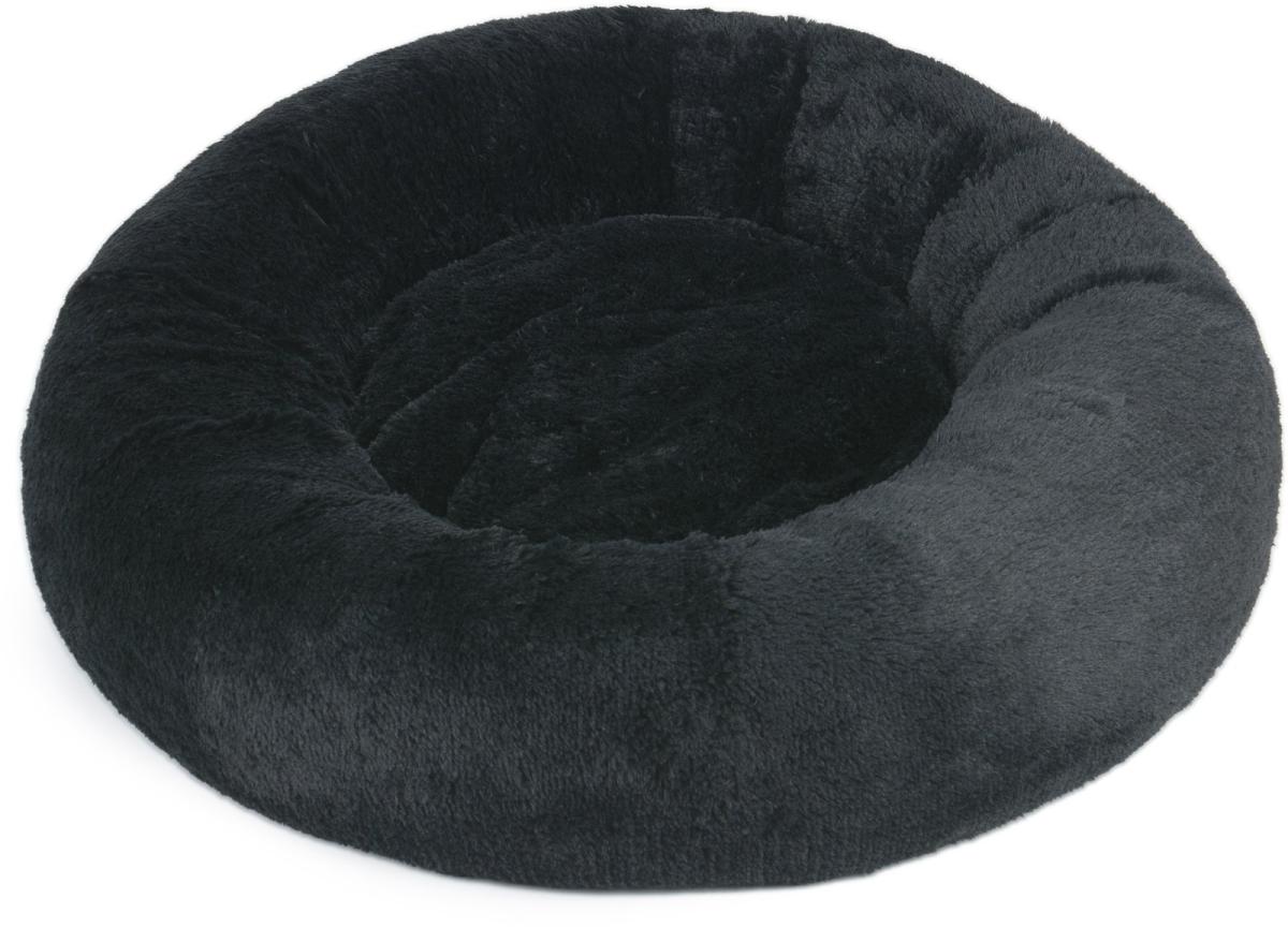 Velinda Panier nuage pour chien et chat 70 cm — noir