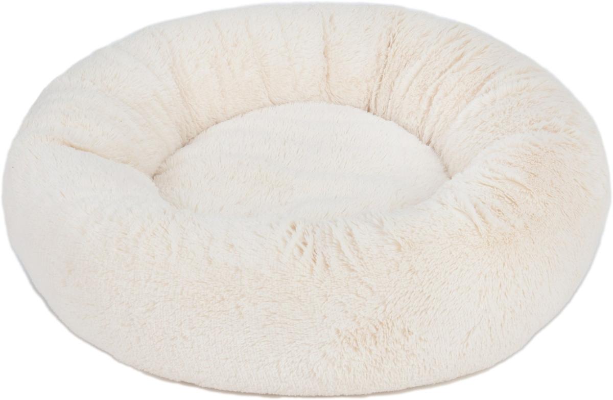 Velinda Panier nuage pour chien et chat 70 cm — crème