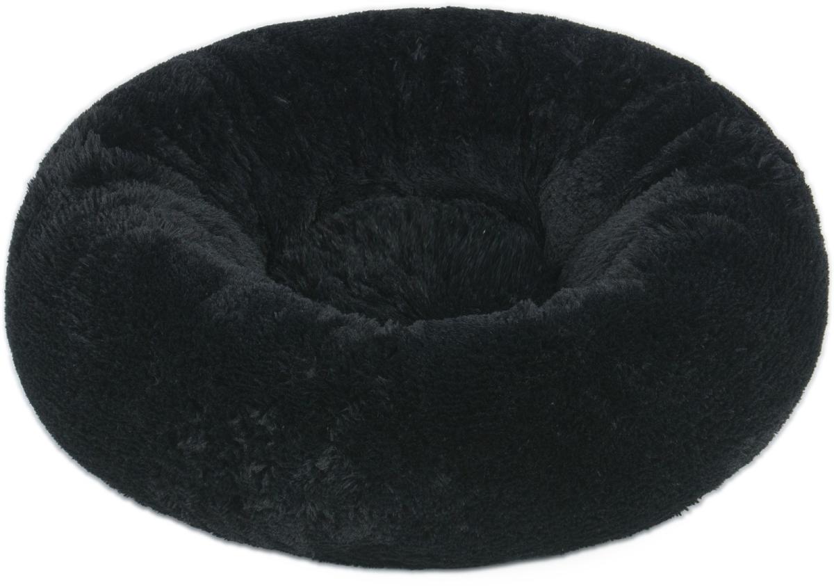 Velinda Panier nuage pour chien et chat 60 cm — noir