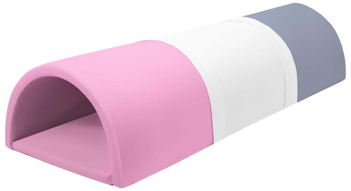 Velinda Tunnel en I, 3 pièces en mousse — blanc,rose clair,gris