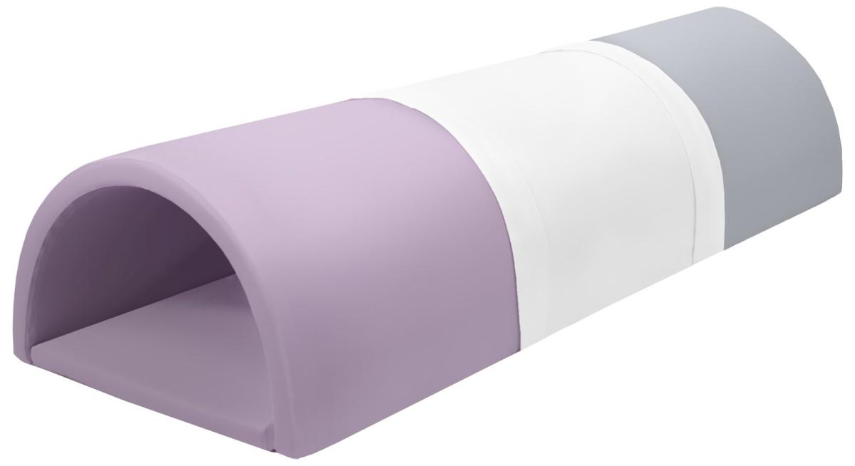 Velinda Tunnel en I, 3 pièces en mousse — blanc, gris, violet