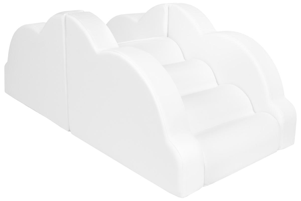 Velinda Ensemble nuage, blocs en mousse pour le jeu, crèches, écoles maternelles, jouets — blanc