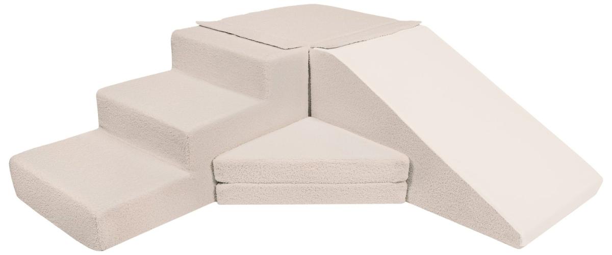 Velinda Ensemble toboggan (4 grands blocs de mousse) en boucle — cappuccino