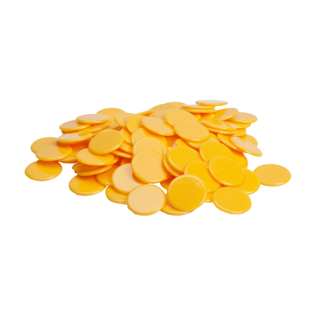 Educo Jetons - jaune — 100 pièces