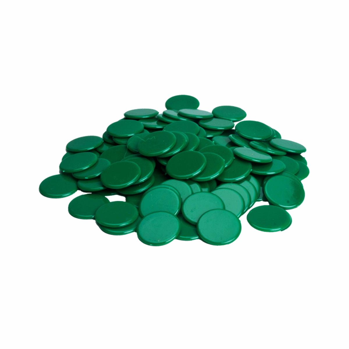 Educo Jetons - vert — 100 pièces