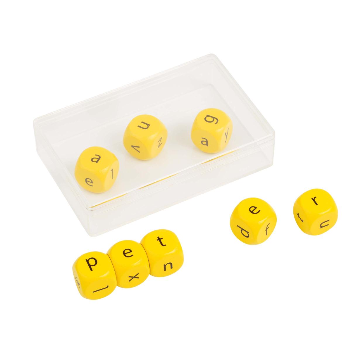 Educo Dés lettres — 18 mm — 8 pièces