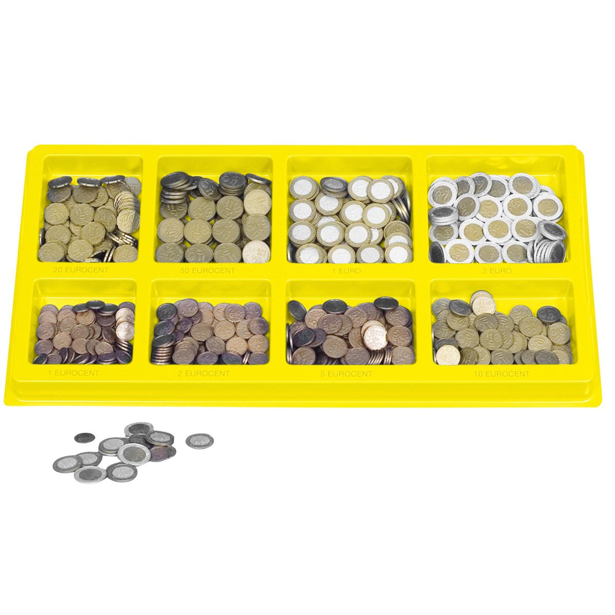 Educo Euros - pièces en boîte — 800 pièces