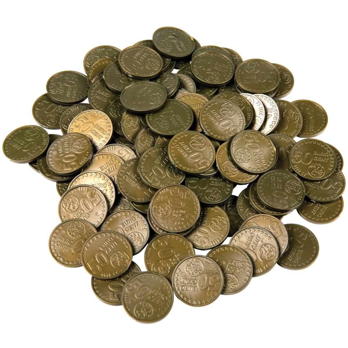 Educo Euro pièces - 50 centimes — 100 pièces