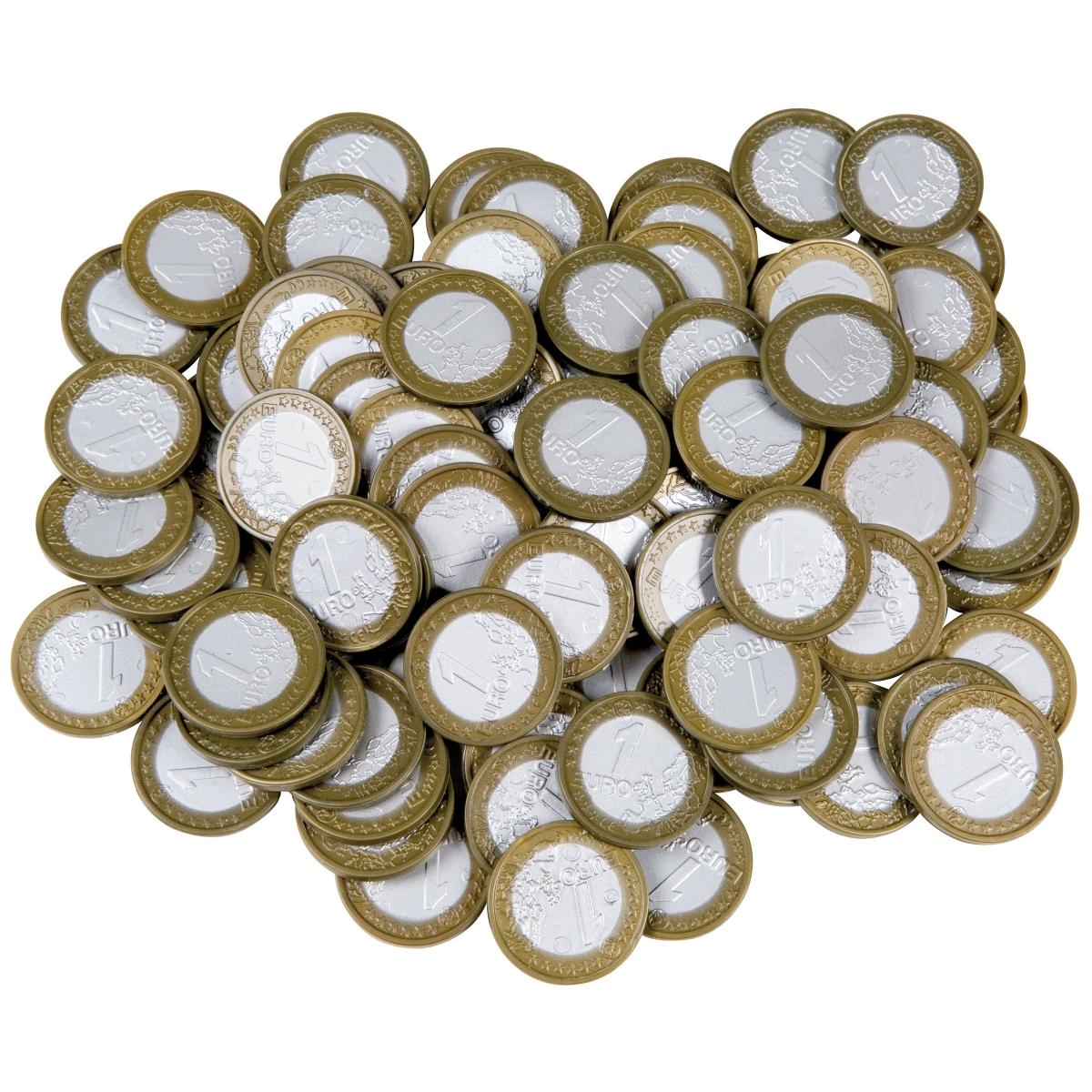 Educo Euro pièces - 1 euro — 100 pièces