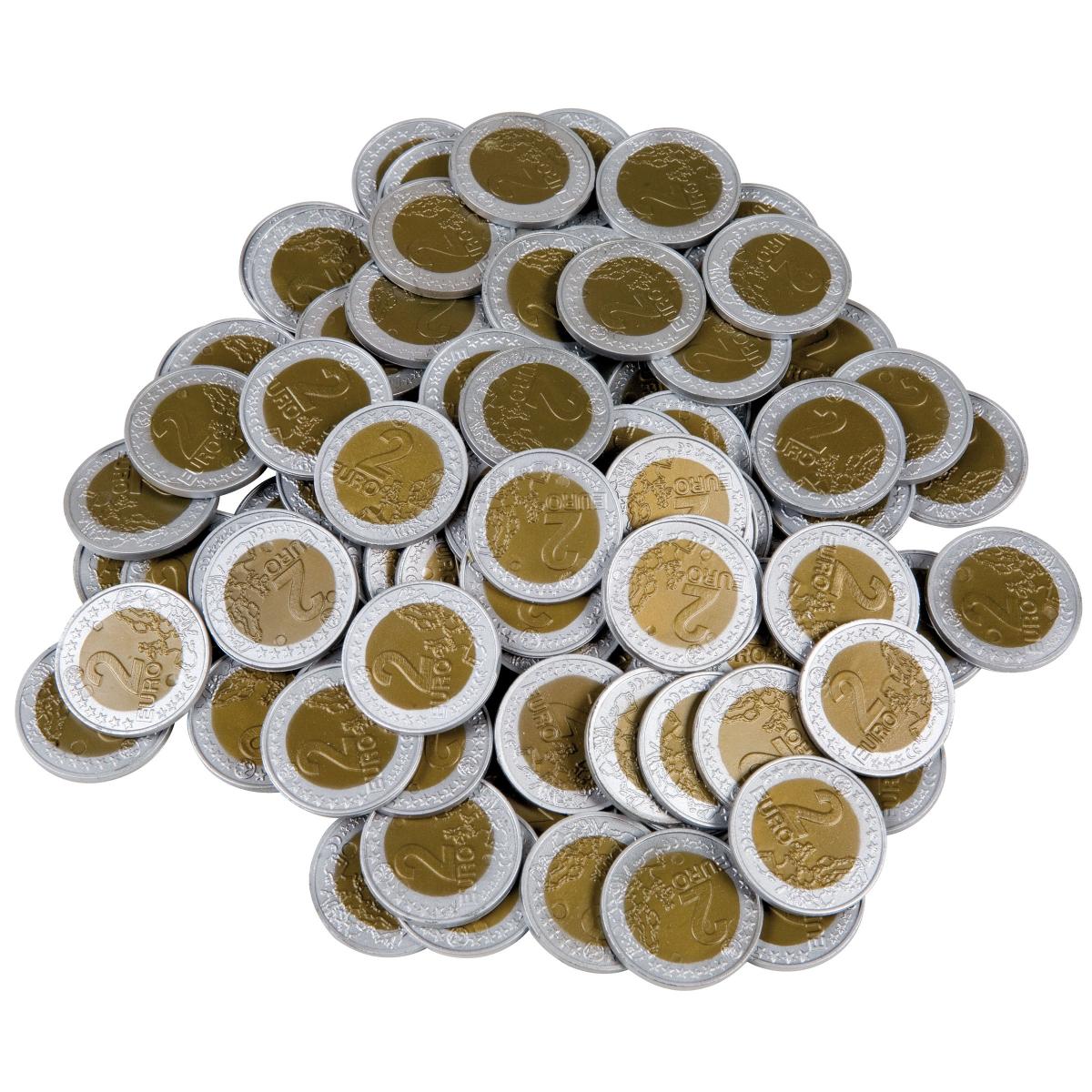 Educo Euro pièces - 2 euros — 100 pièces