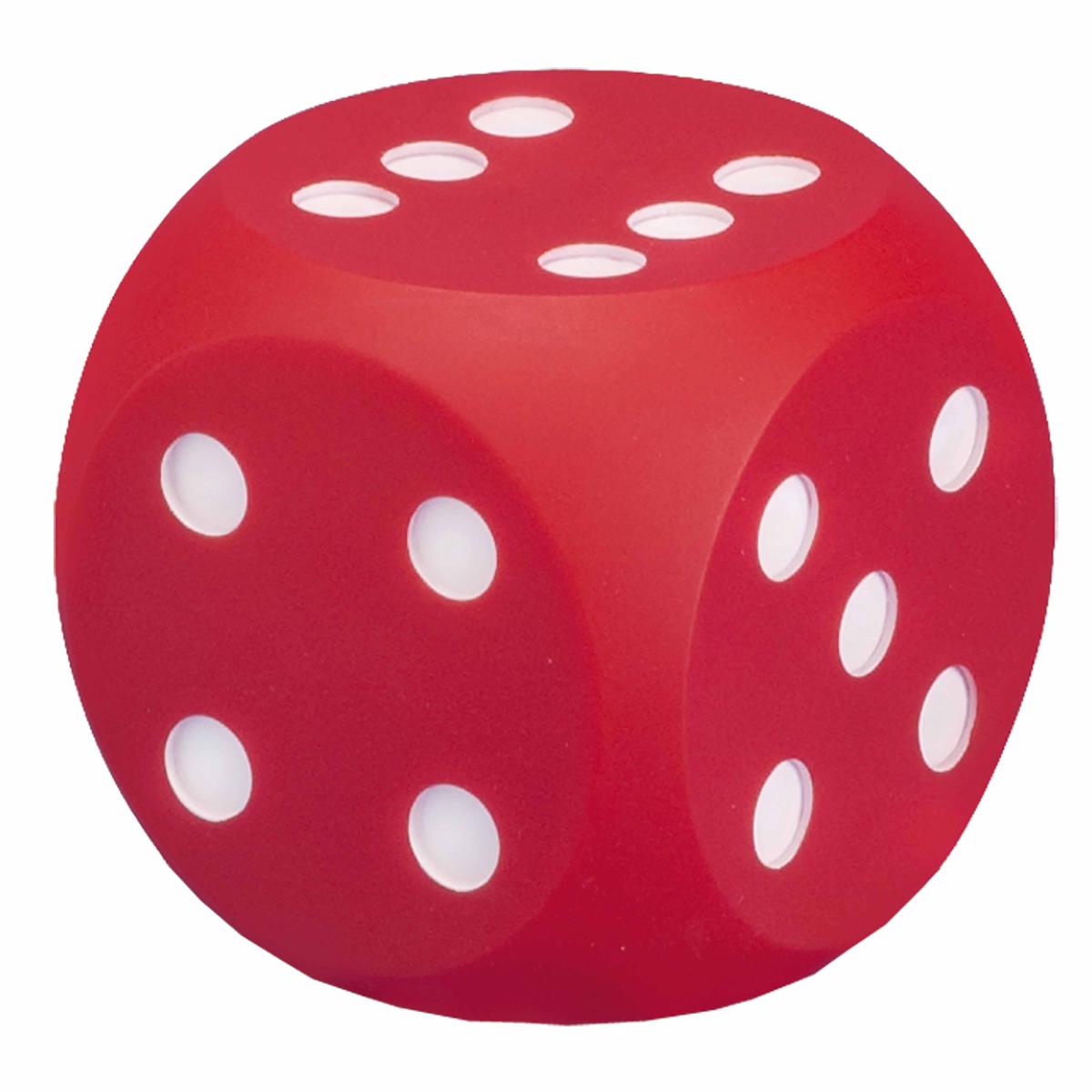 Educo Dé XL - rouge avec points — 100 mm
