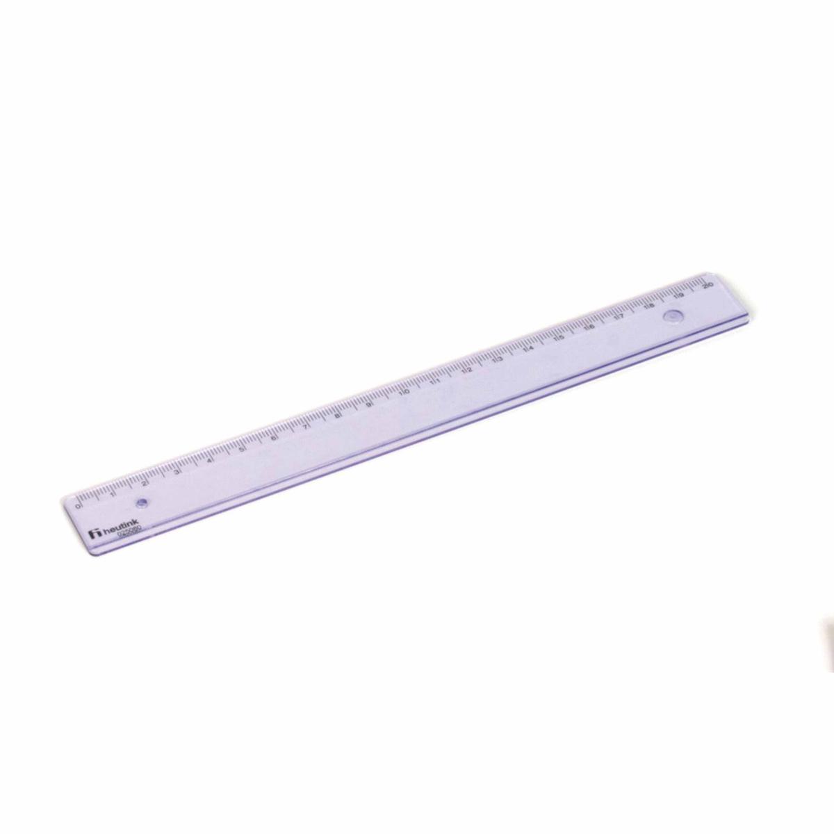 Heutink Règle plate populaire 20 cm