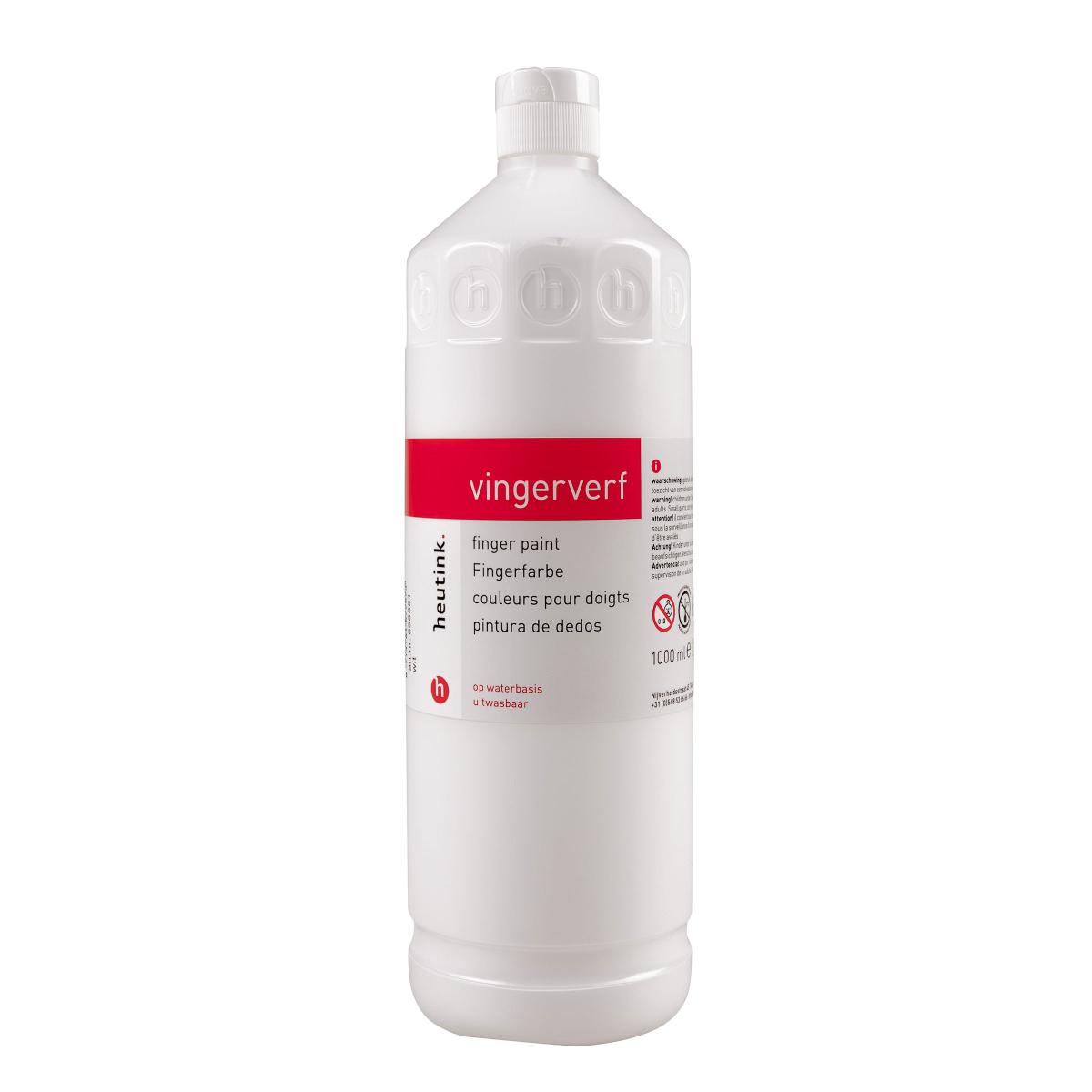 Gouage aux doigts Heutink, flacon 1 litre, blanc