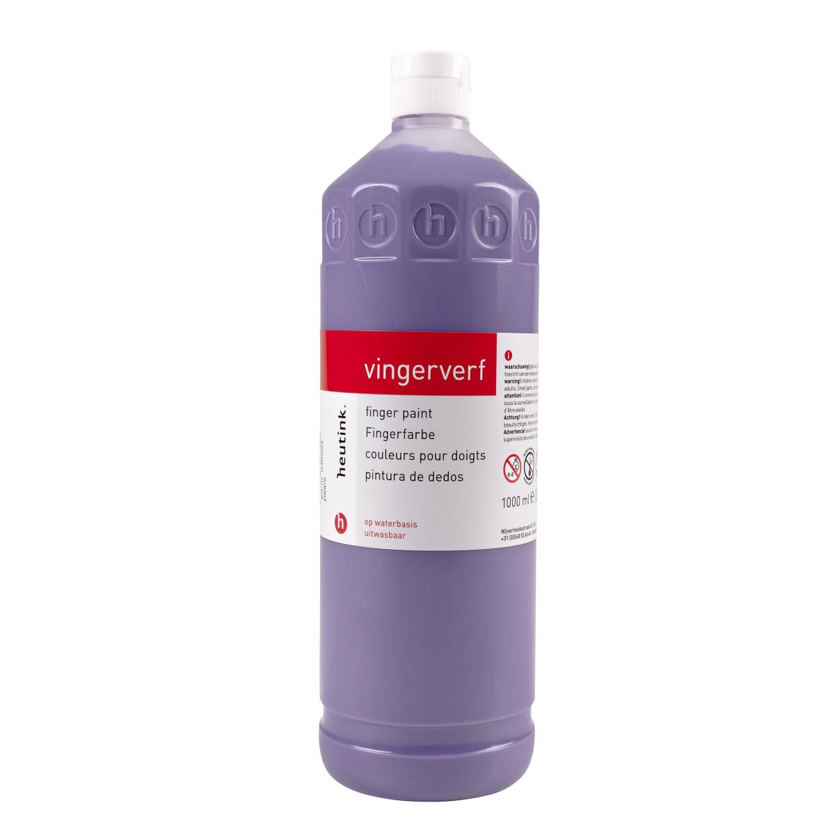 Gouage aux doigts Heutink, flacon 1 litre, violet