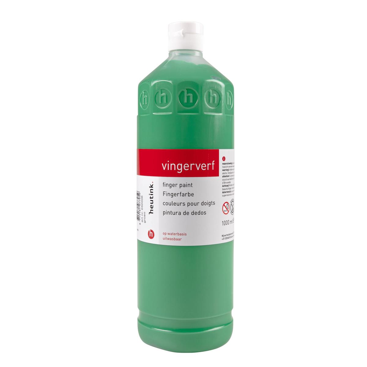 Gouage aux doigts Heutink, flacon 1 litre, vert