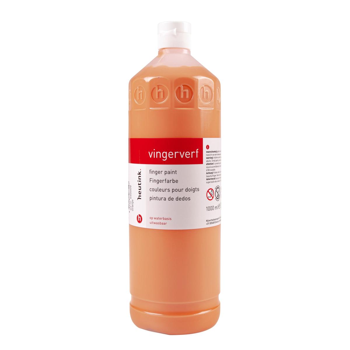 Gouage aux doigts Heutink, flacon 1 litre, orange
