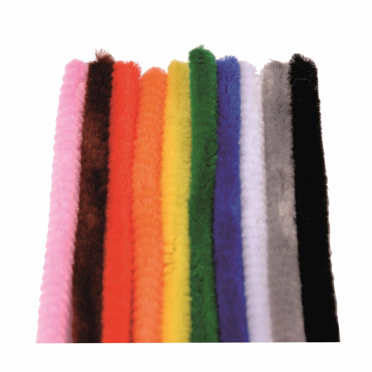 Heutink Chenille 100 mètres, 10 couleurs assorties