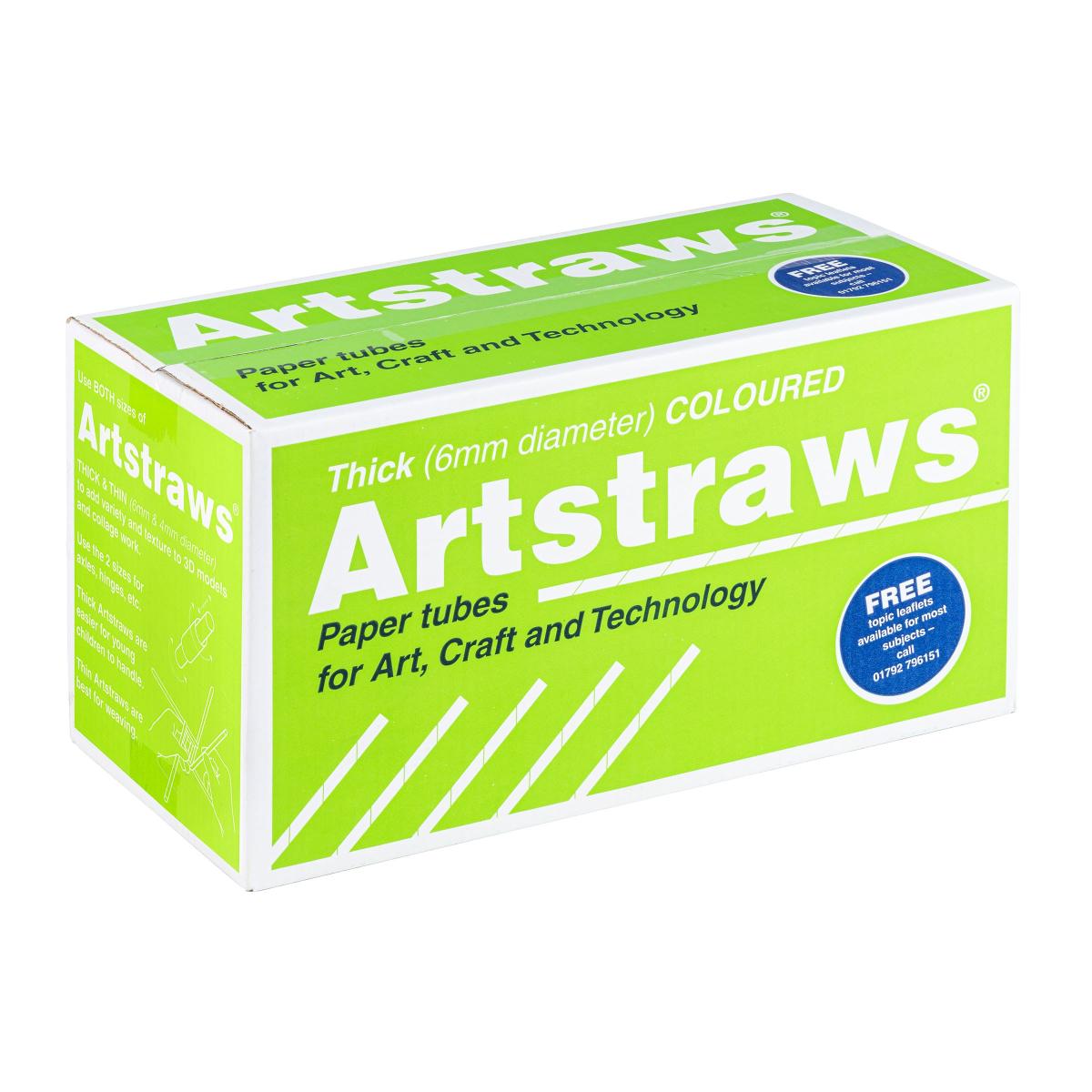 Heutink Boîte de 900 pailles couleurs assorties Ø 6 mm
