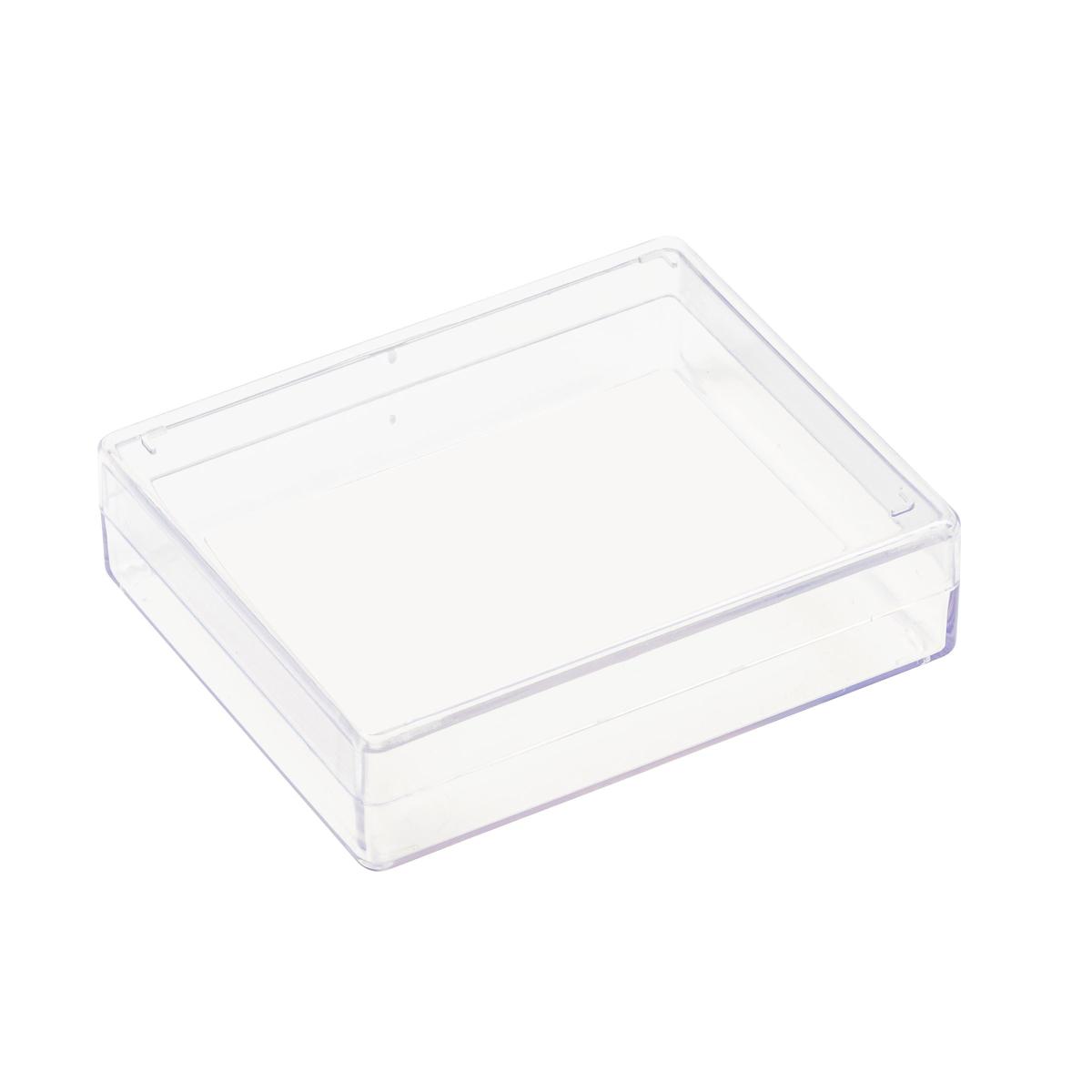 Heutink Boîte stockage transparente - 10,2 x 8,1 x 2,5 cm