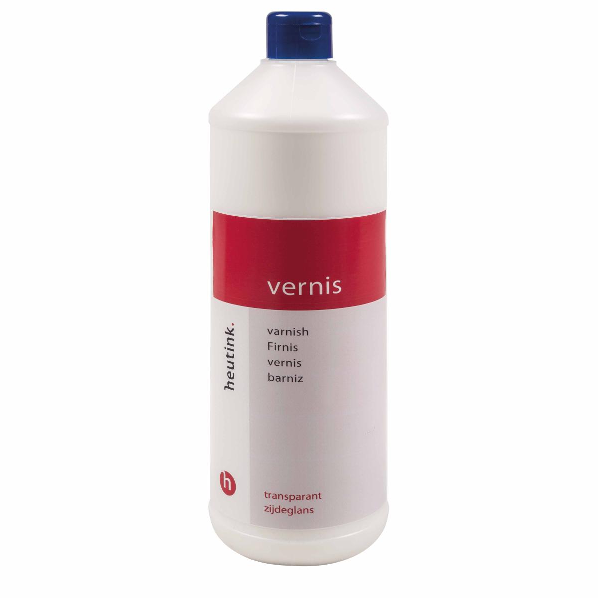 Vernis satiné Heutink, flacon de 1 litre