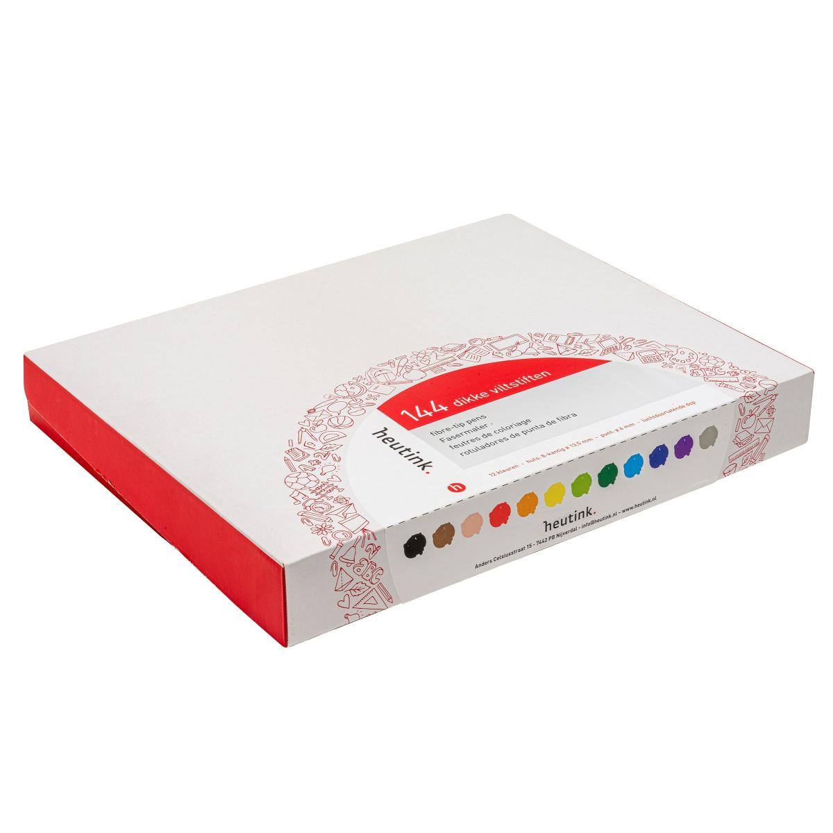 Feutres - Épais - Heutink - Box à 144 pièces