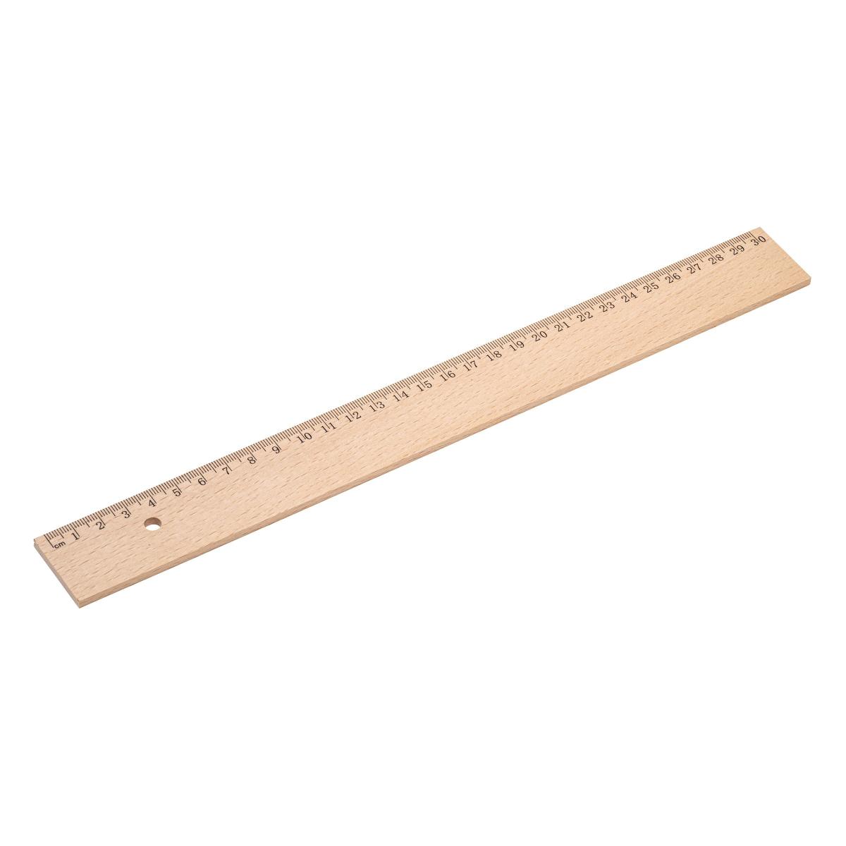 Heutink Règle en bois, 30 cm