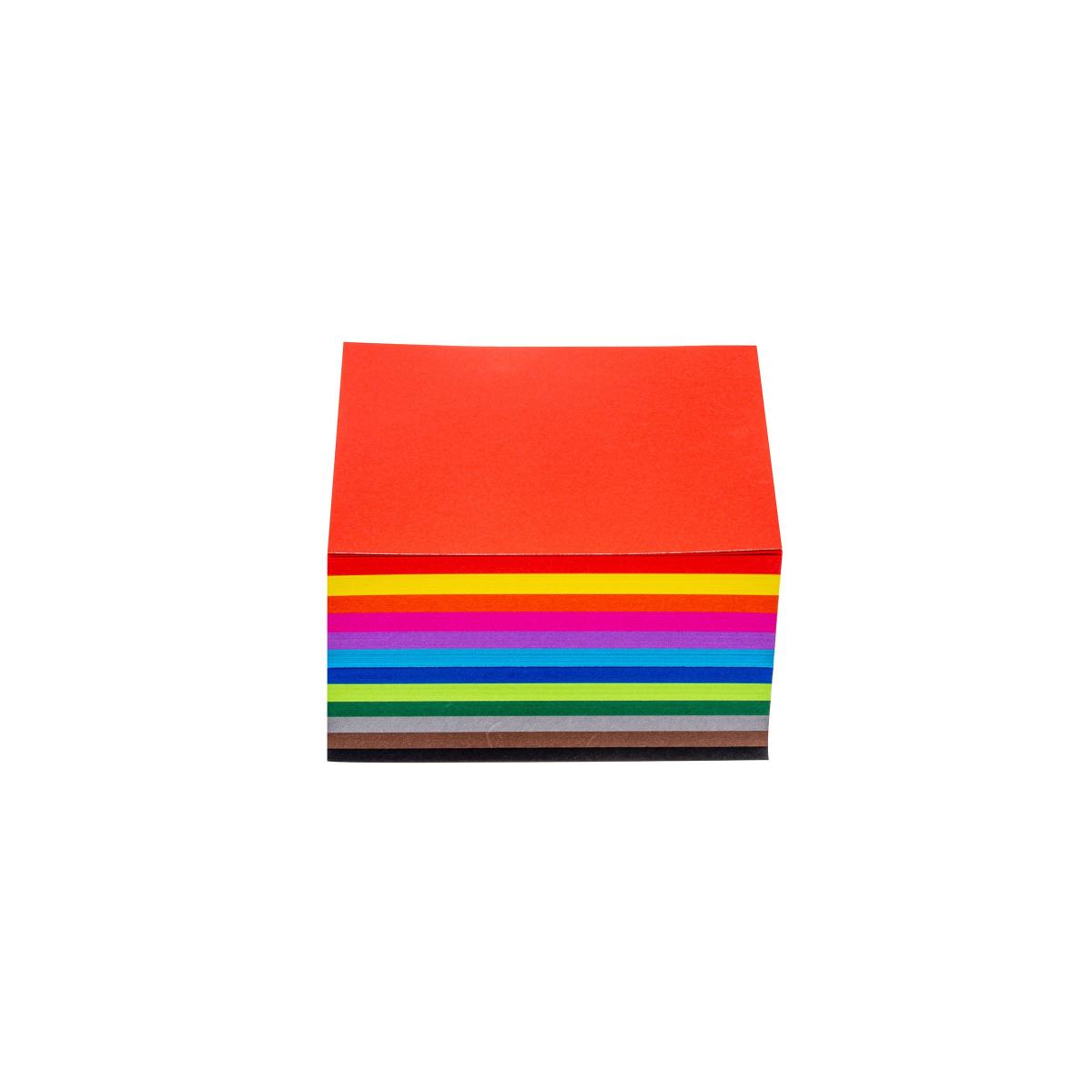 Heutink Carton 120 gr. carré, 12 couleurs, 16 x 16 cm