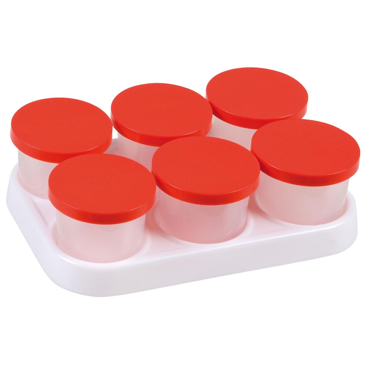 Heutink Porte-pot de peinture 6 pots anti-élagage, 125 ml
