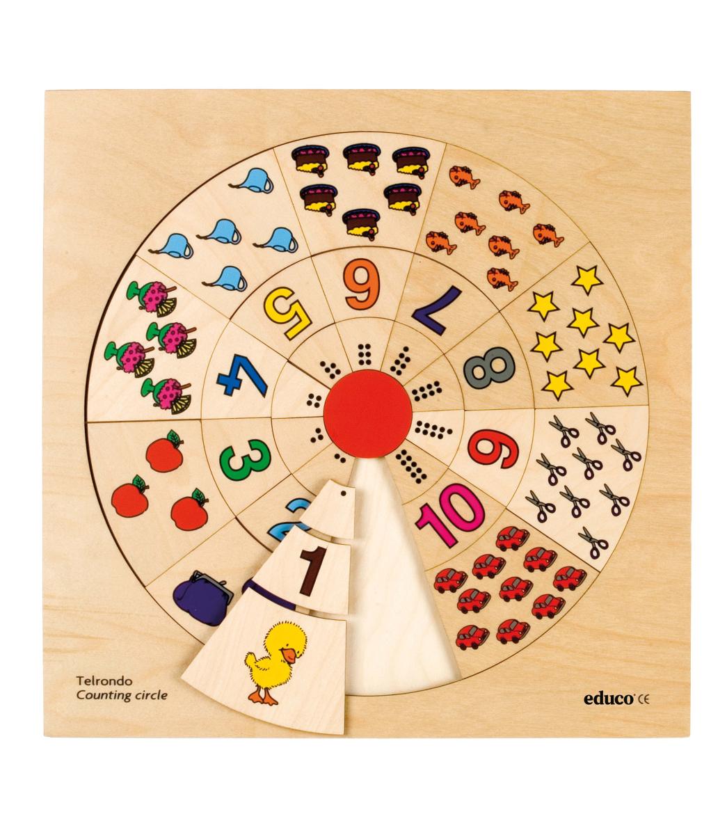 Educo Cercle à compter — jeu éducatif pour la classe