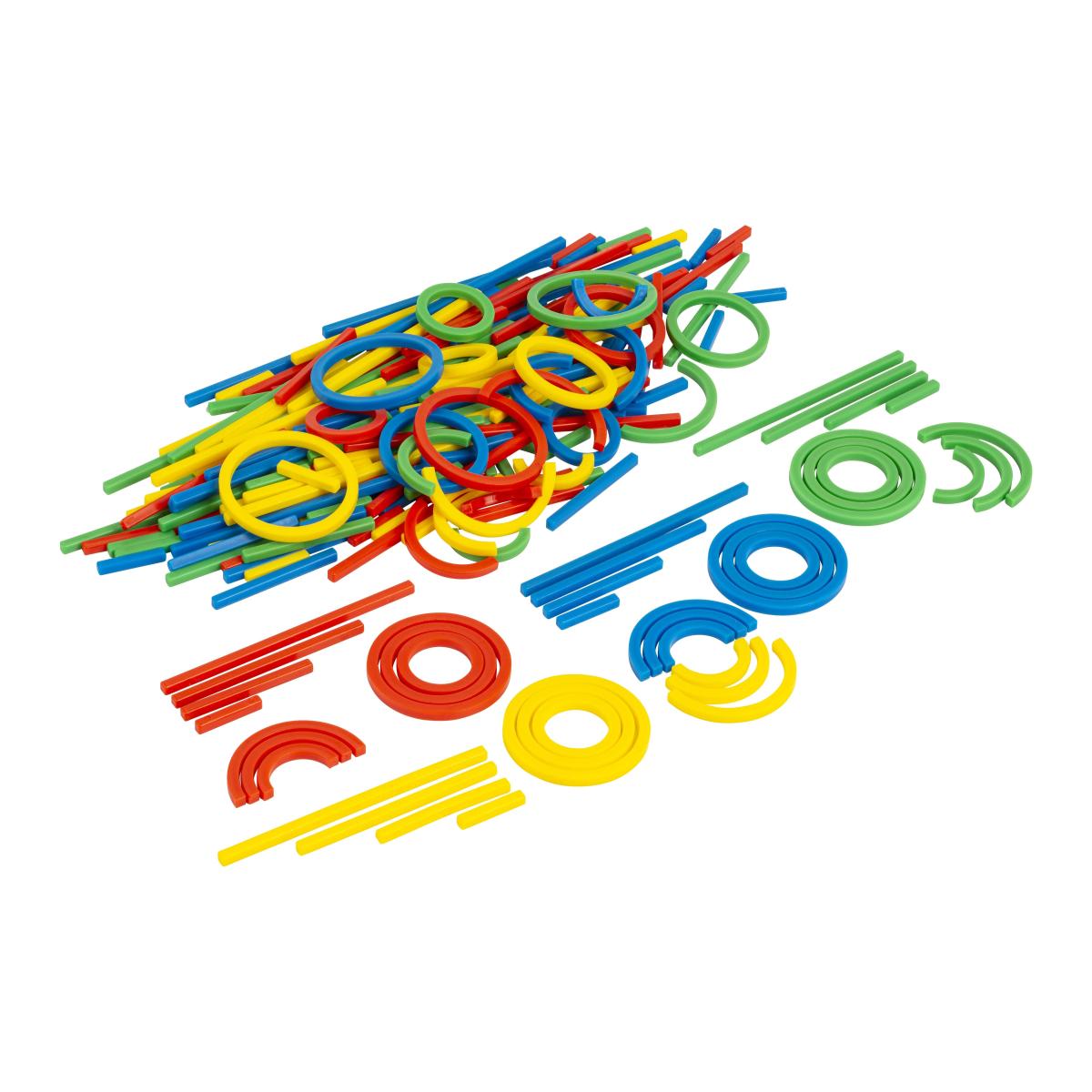 Educo Fröbel - anneaux et bâtonnets — 248 éléments — FRÖBEL.