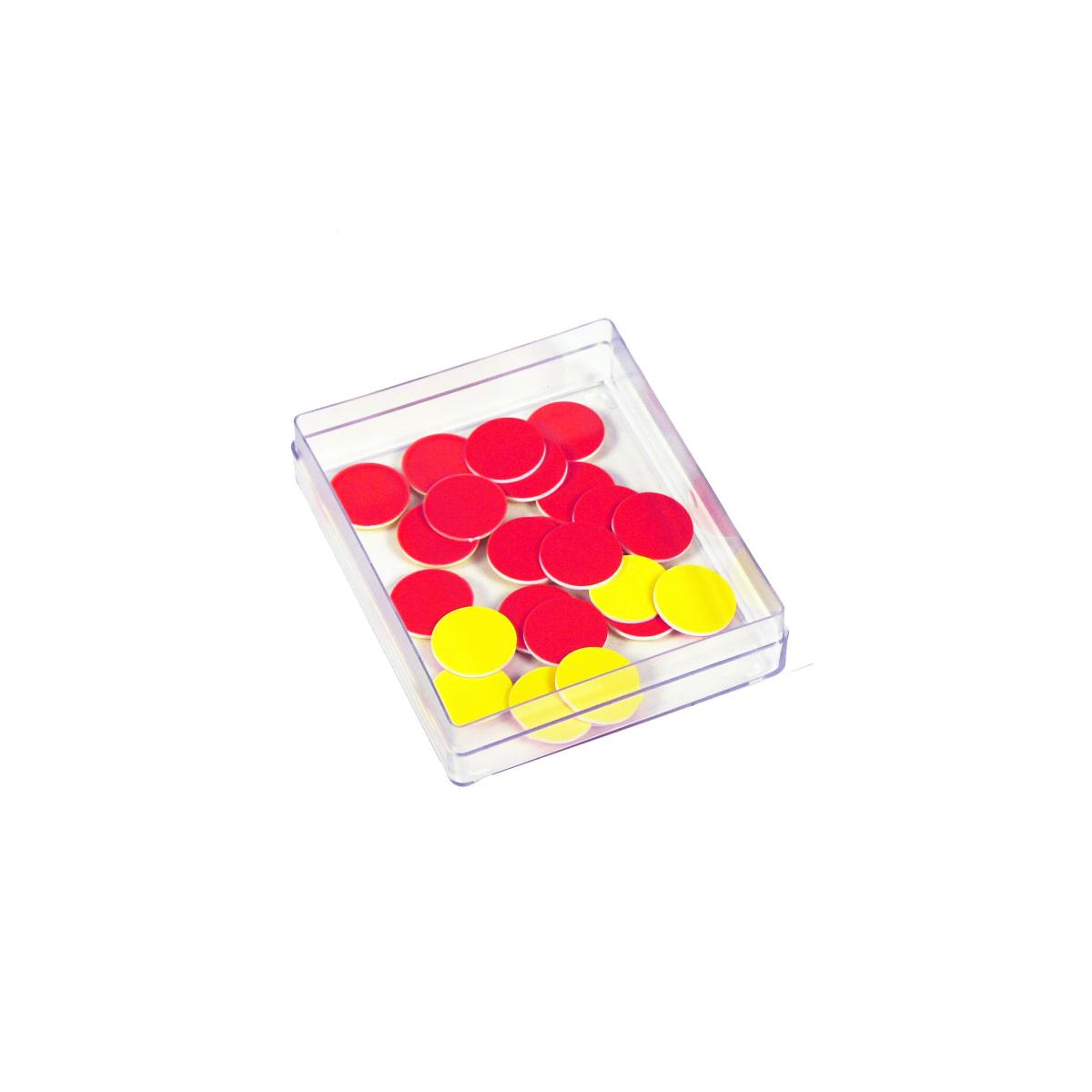 Educo Jetons - rouge et jaune — 20 pièces