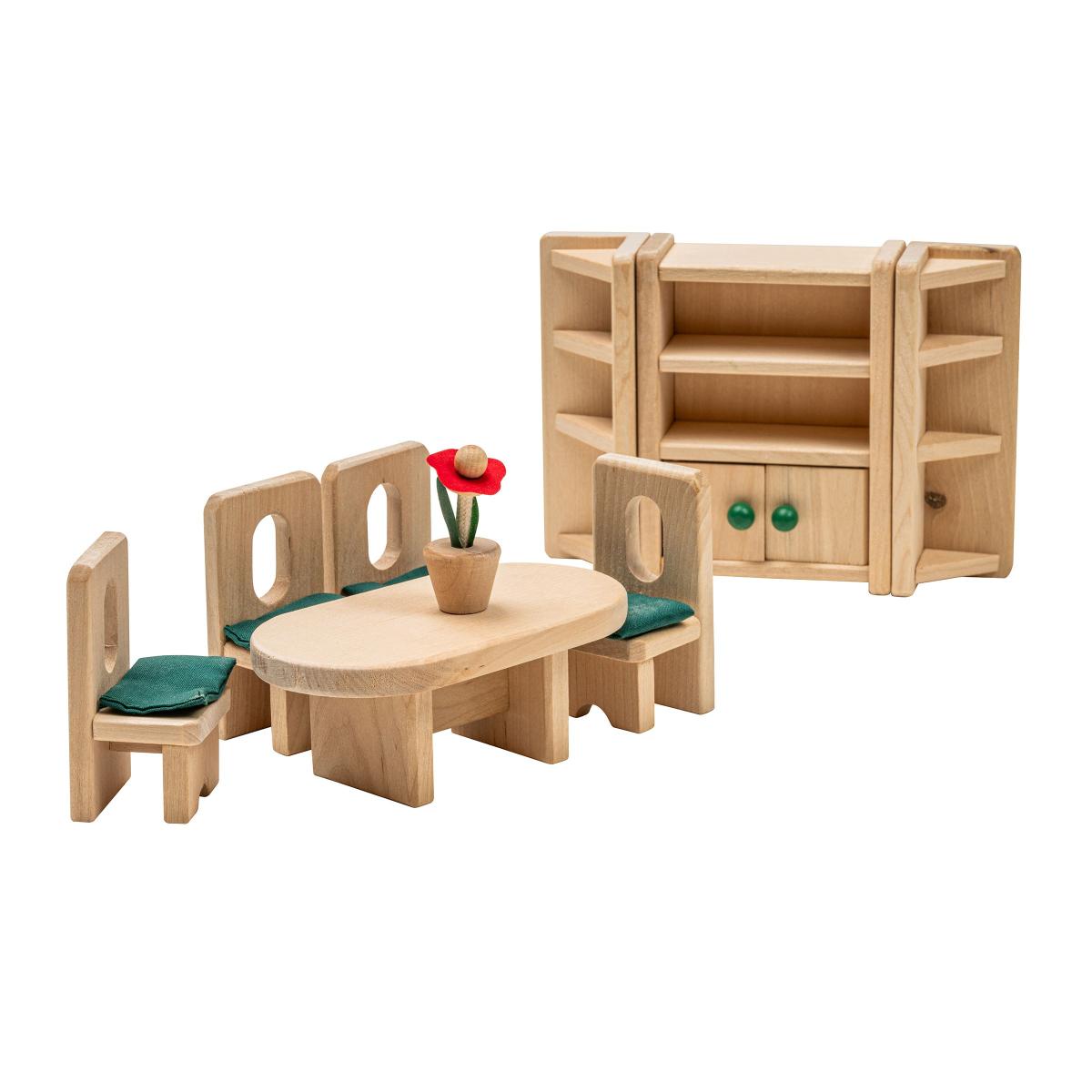 Educo Maison de poupées - salle à manger — ensemble de 5 pièces
