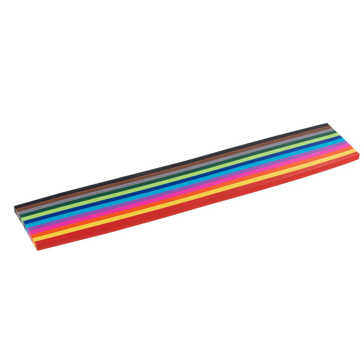 Heutink Bandes de papier, 120 grammes, 12 couleurs, 50 x 1 cm