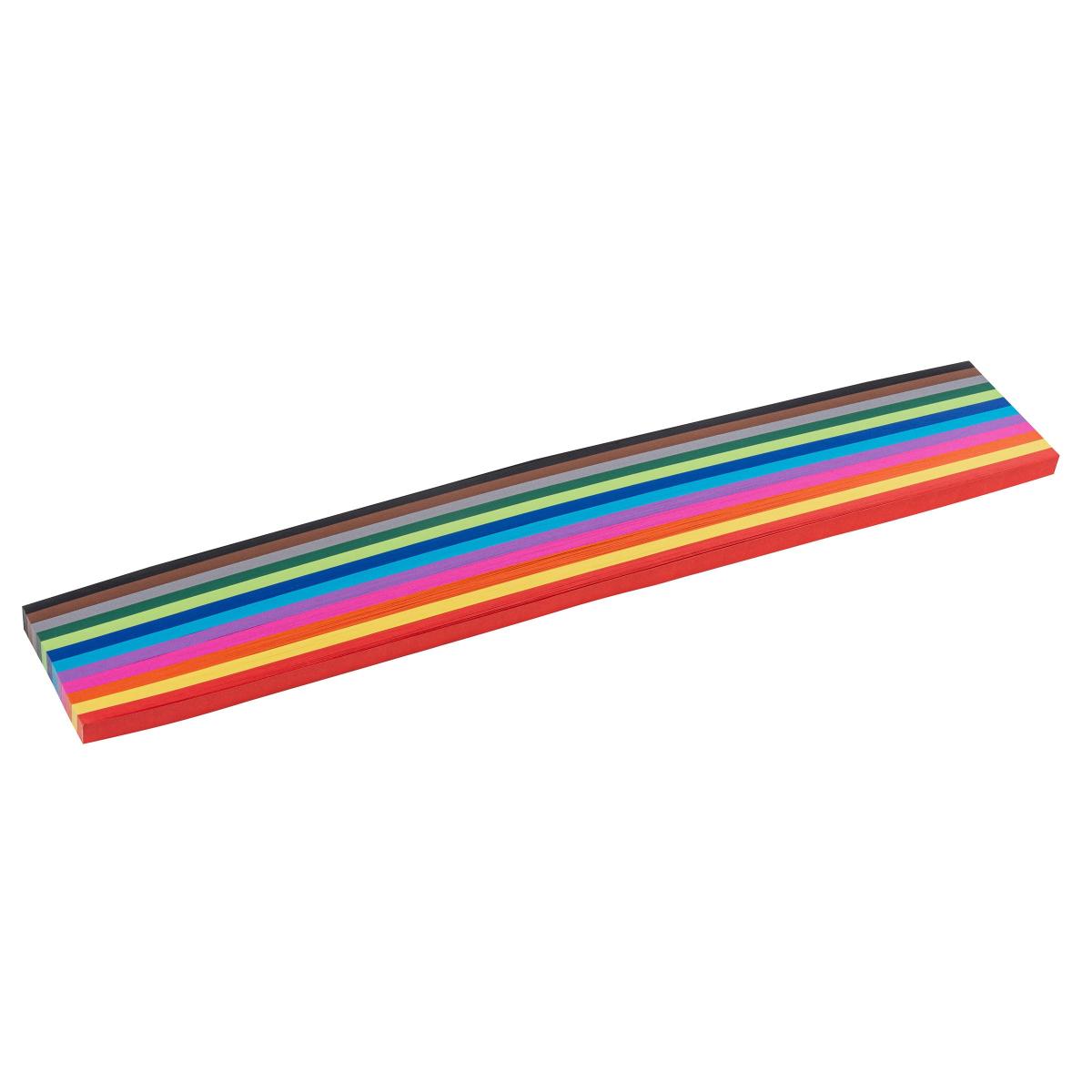 Heutink Bandes de papier, 120 grammes, 12 couleurs, 50 x 1.5 cm