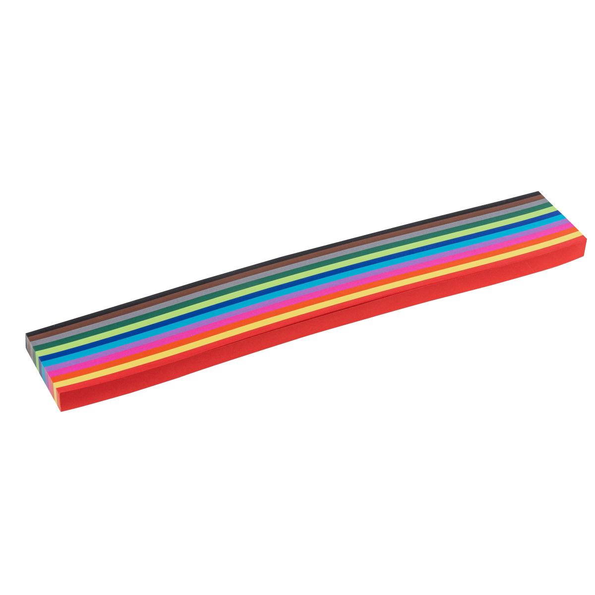 Heutink Bandes de papier, 120 grammes, 12 couleurs, 50 x 2 cm