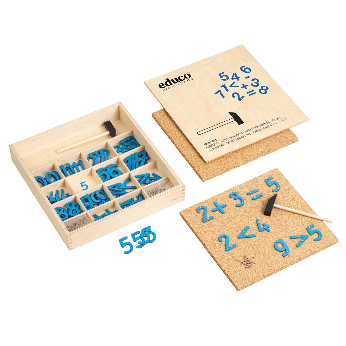 Educo Jeu du marteau - chiffres