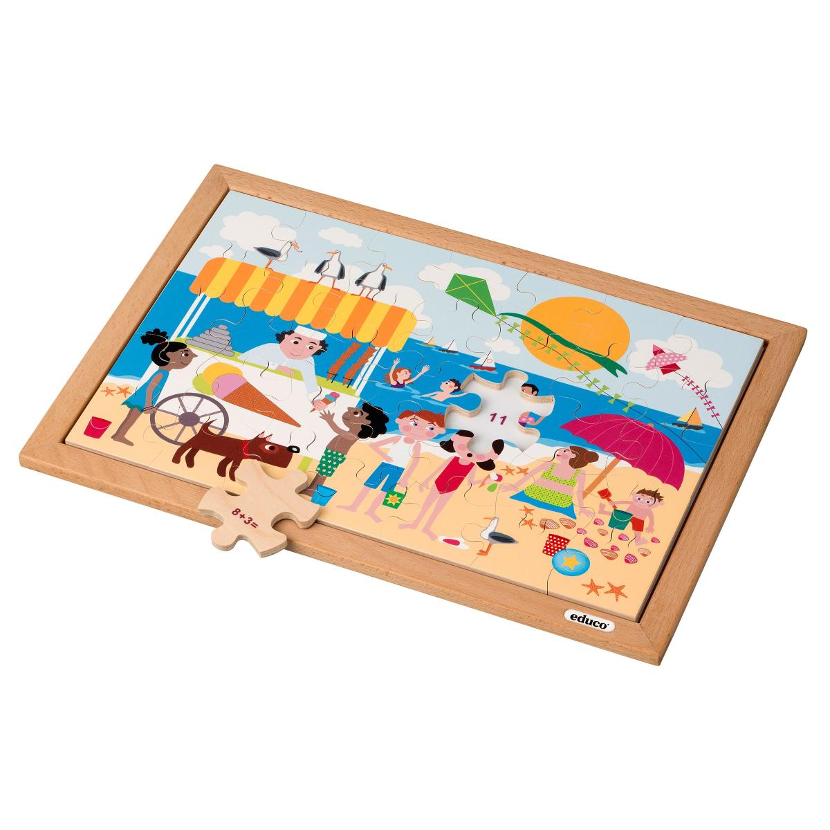 Educo Sens des nombres - opérations jusqu’à 12 — 35 pièces de puzzle